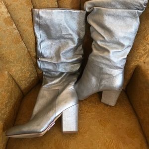 Over The Knee slouchy Disco Boots